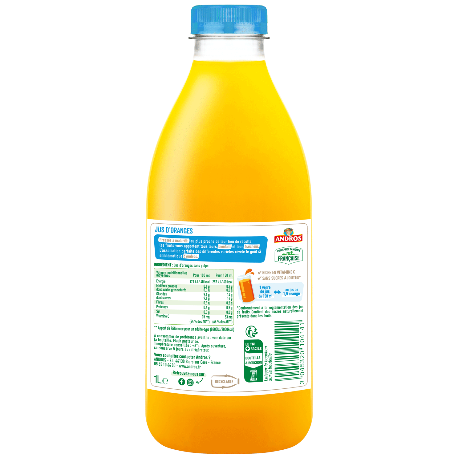 Jus D'orange Tropicana® Pur À 100 % - Beaucoup De Pulpe