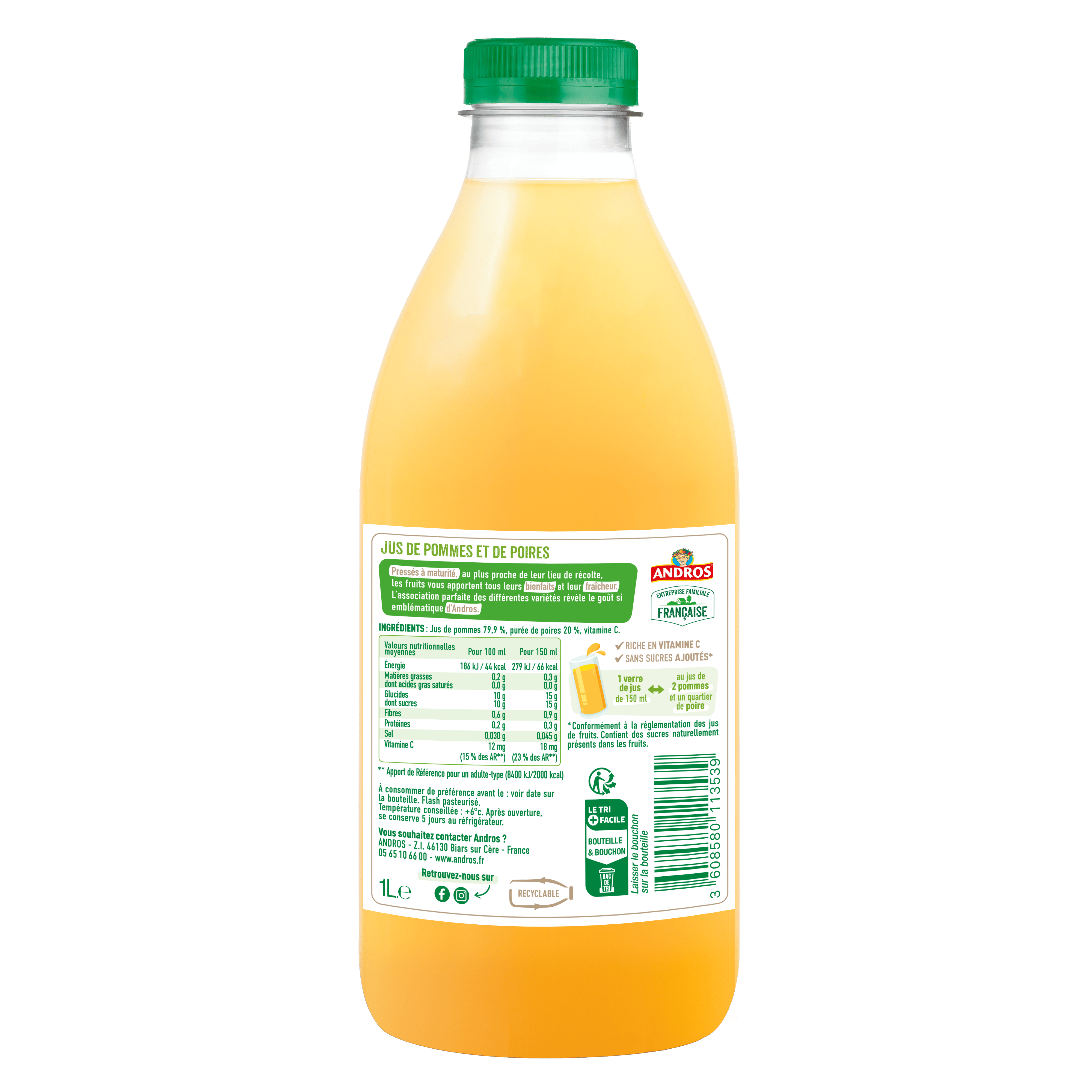 Jus de Pommes & Poires 1L