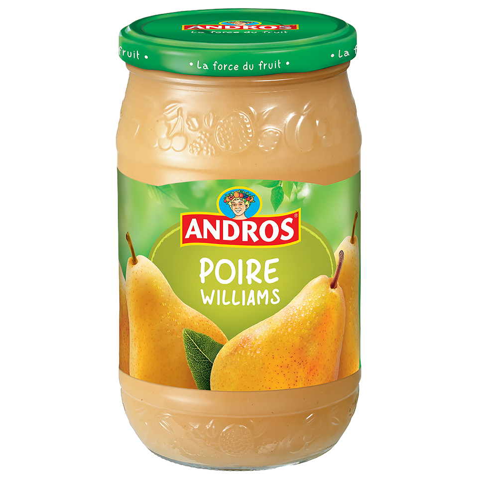 Dessert fruitier Poire Williams – Andros