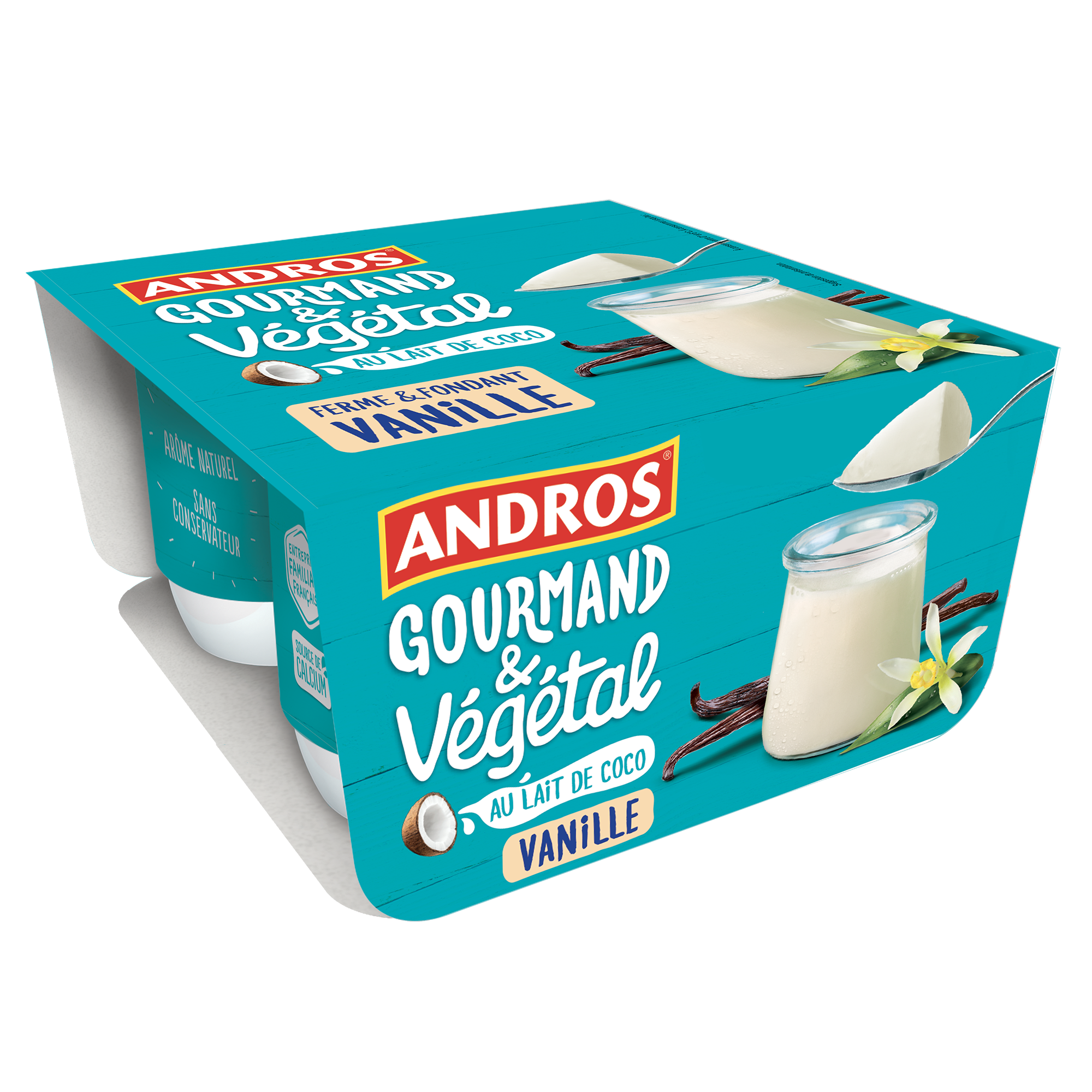 Ferme & Fondant Vanille Andros Gourmand & Végétal