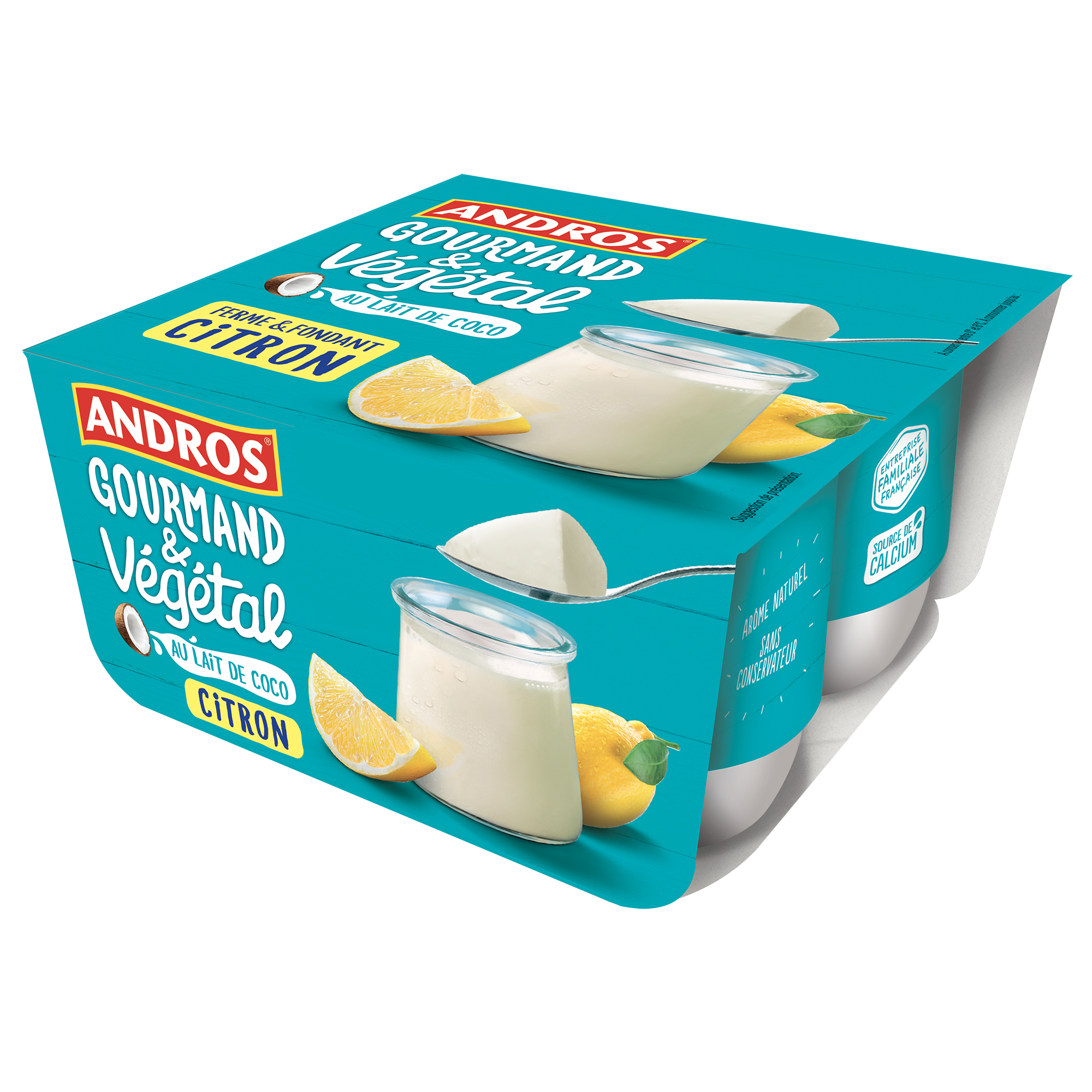 Ferme & Fondant Citron Andros Gourmand & Végétal