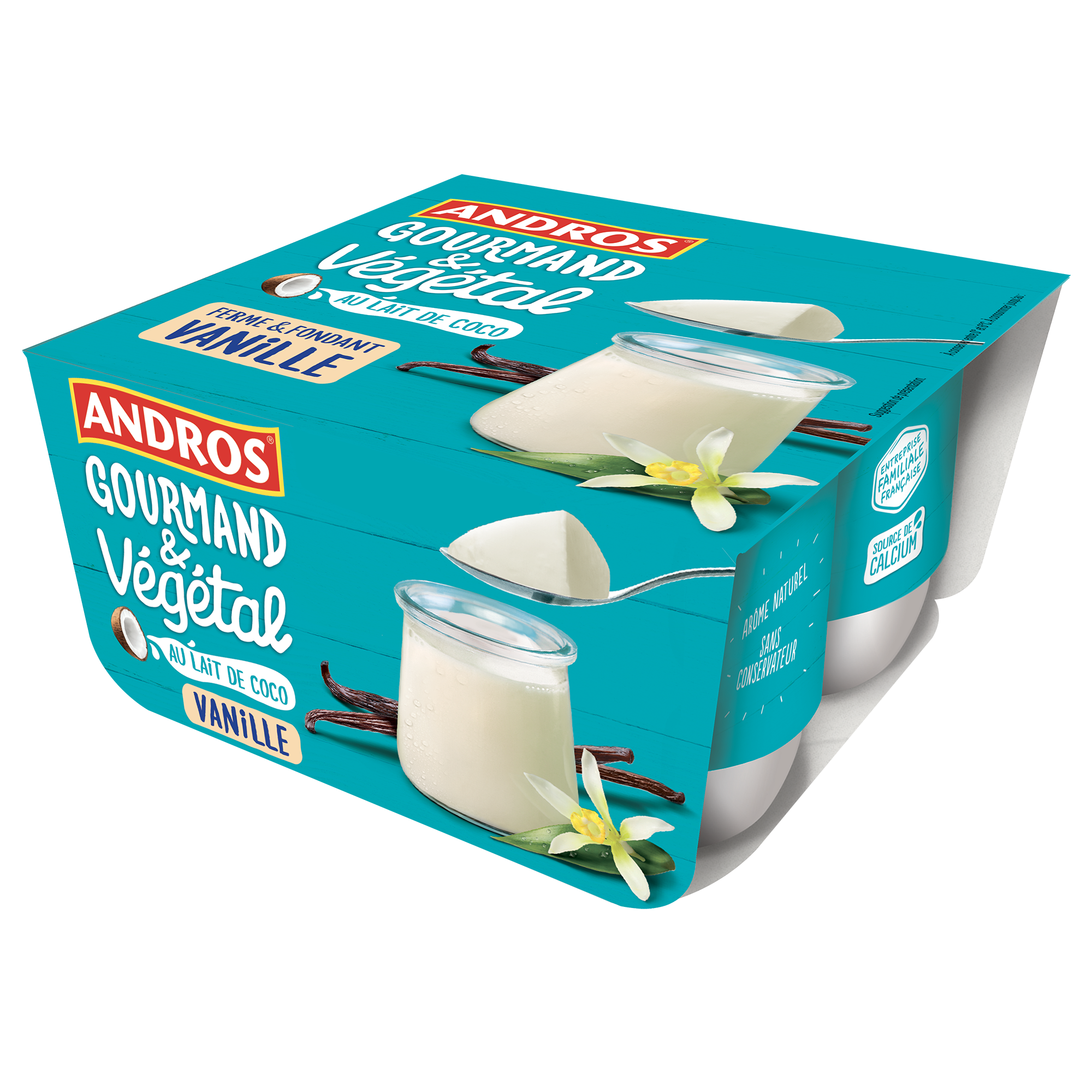 Ferme & Fondant Vanille Andros Gourmand & Végétal
