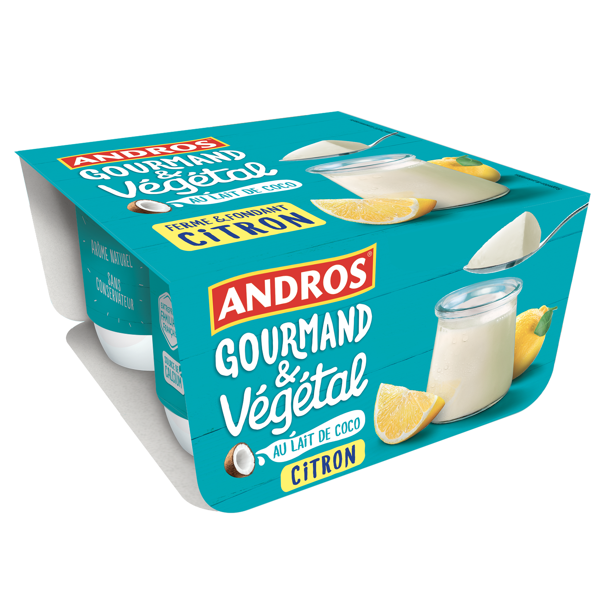 Ferme & Fondant Citron Andros Gourmand & Végétal