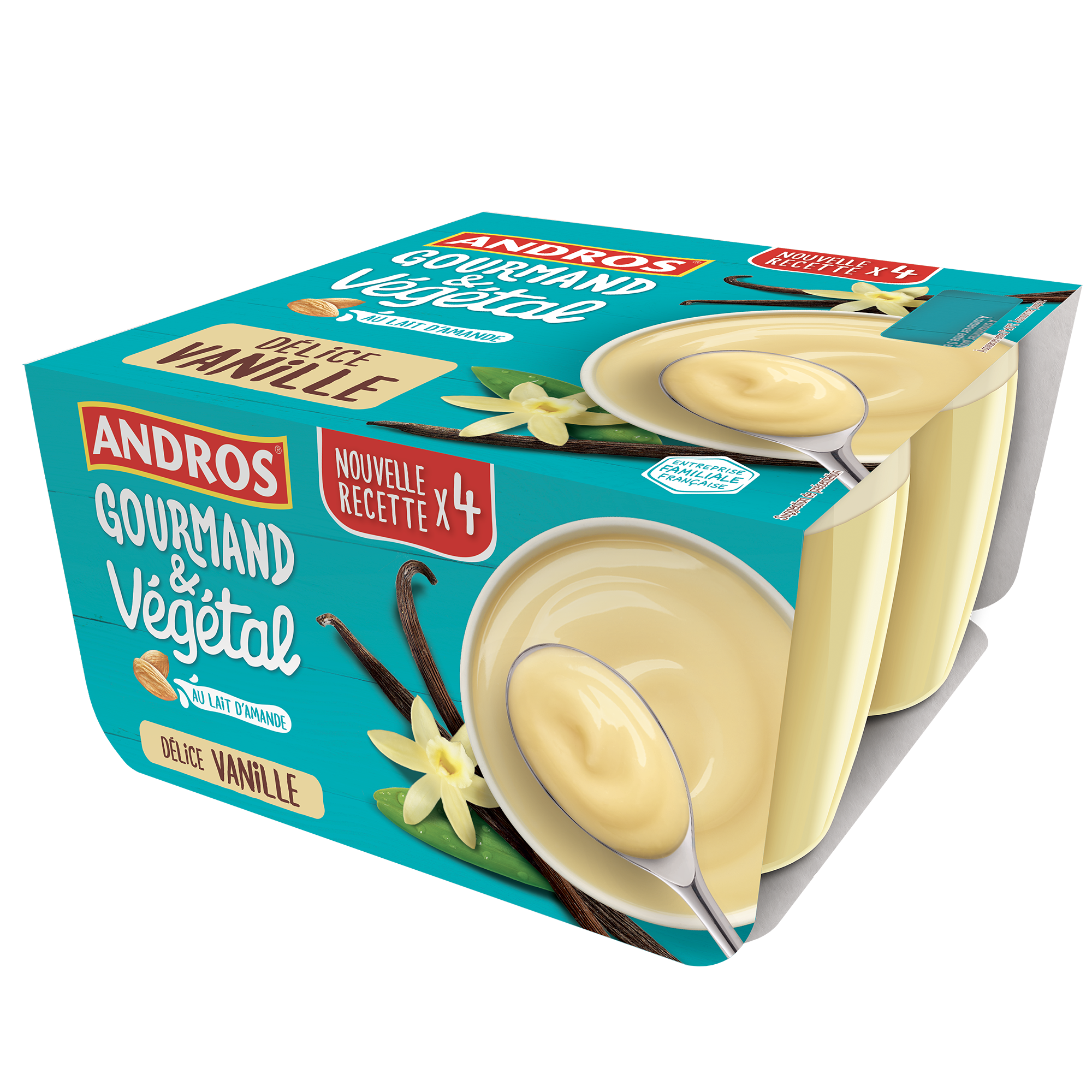 Délice vanille Andros Gourmand & Végétal