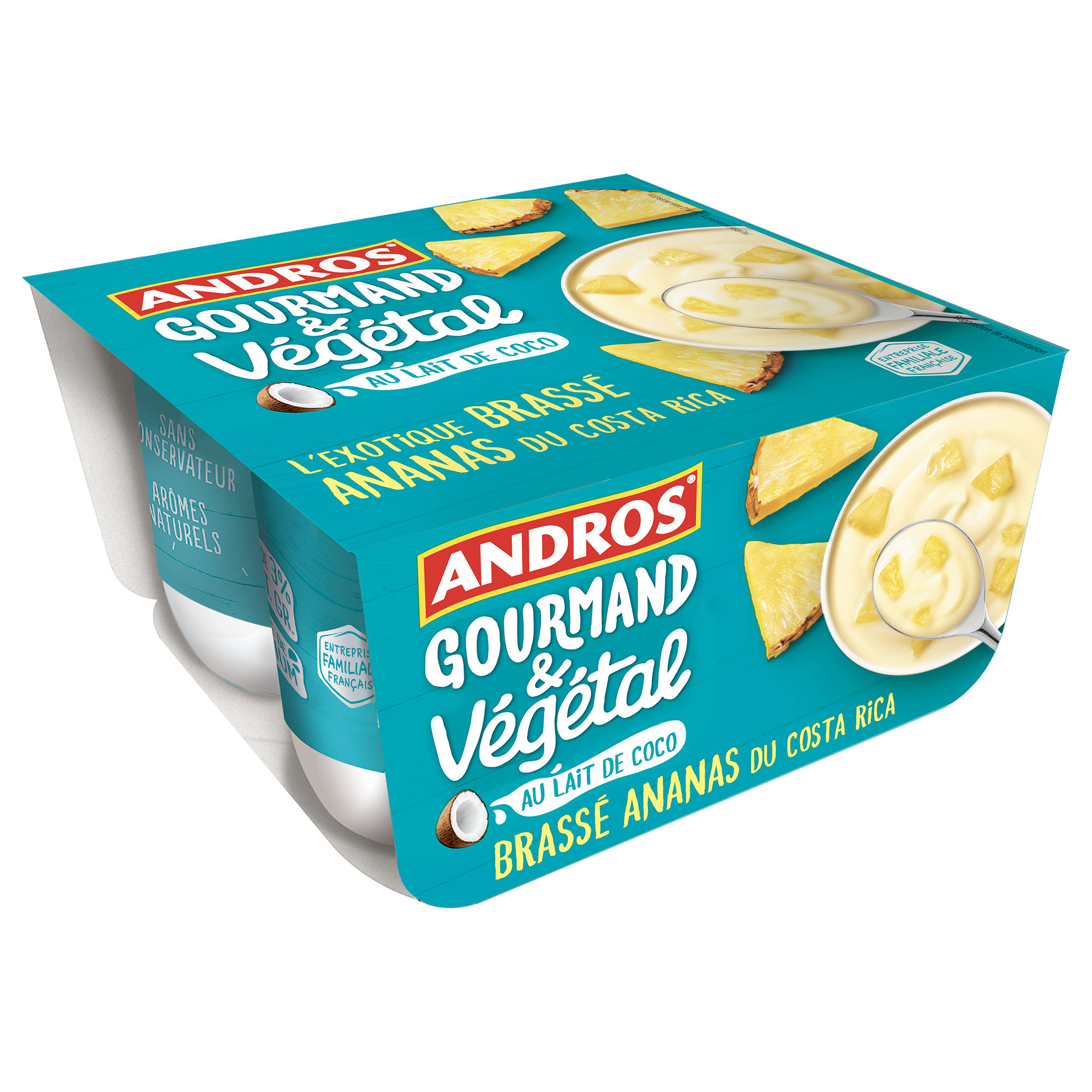 Brassé ananas Andros Gourmand & Végétal