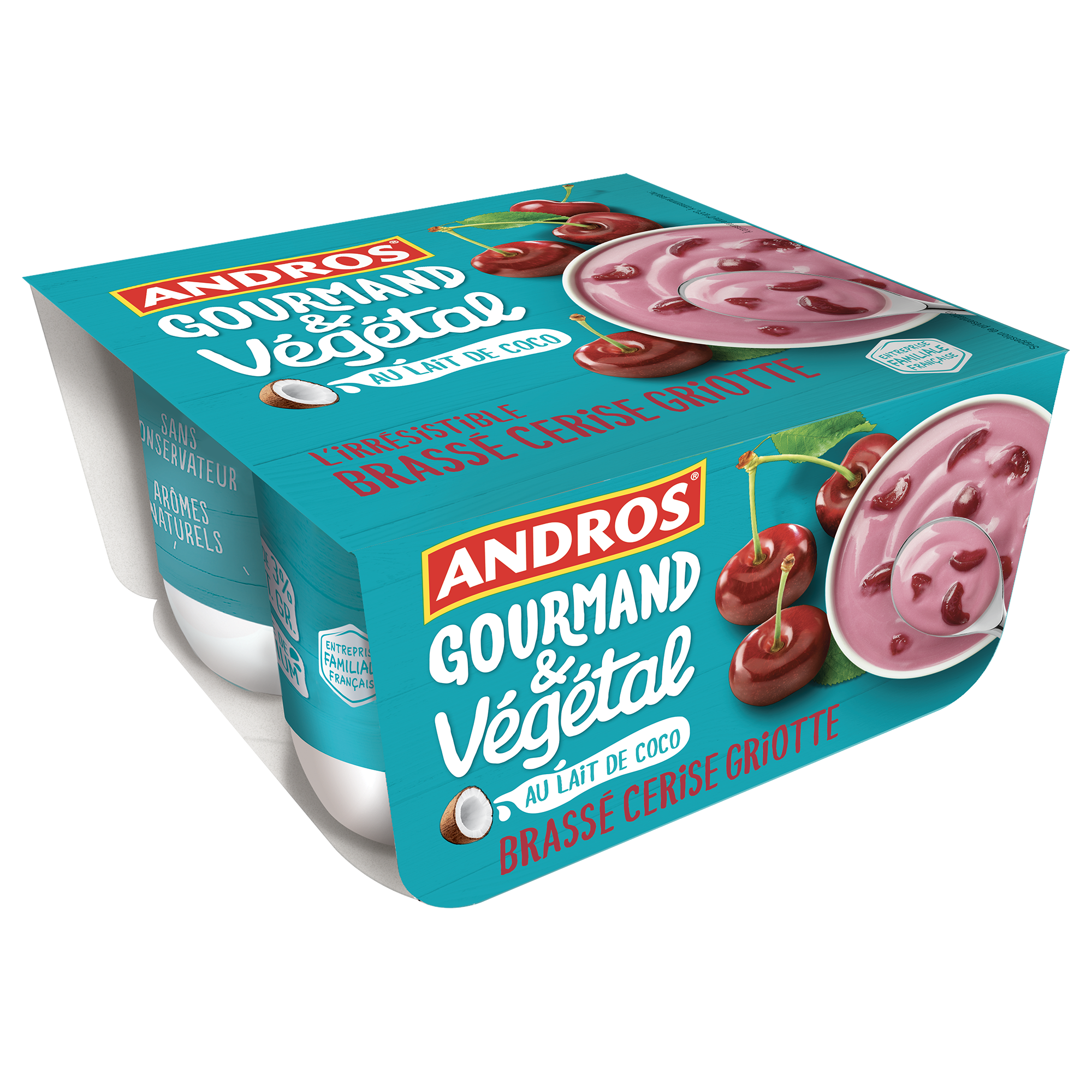 Brassé cerise griotte Andros Gourmand & Végétal