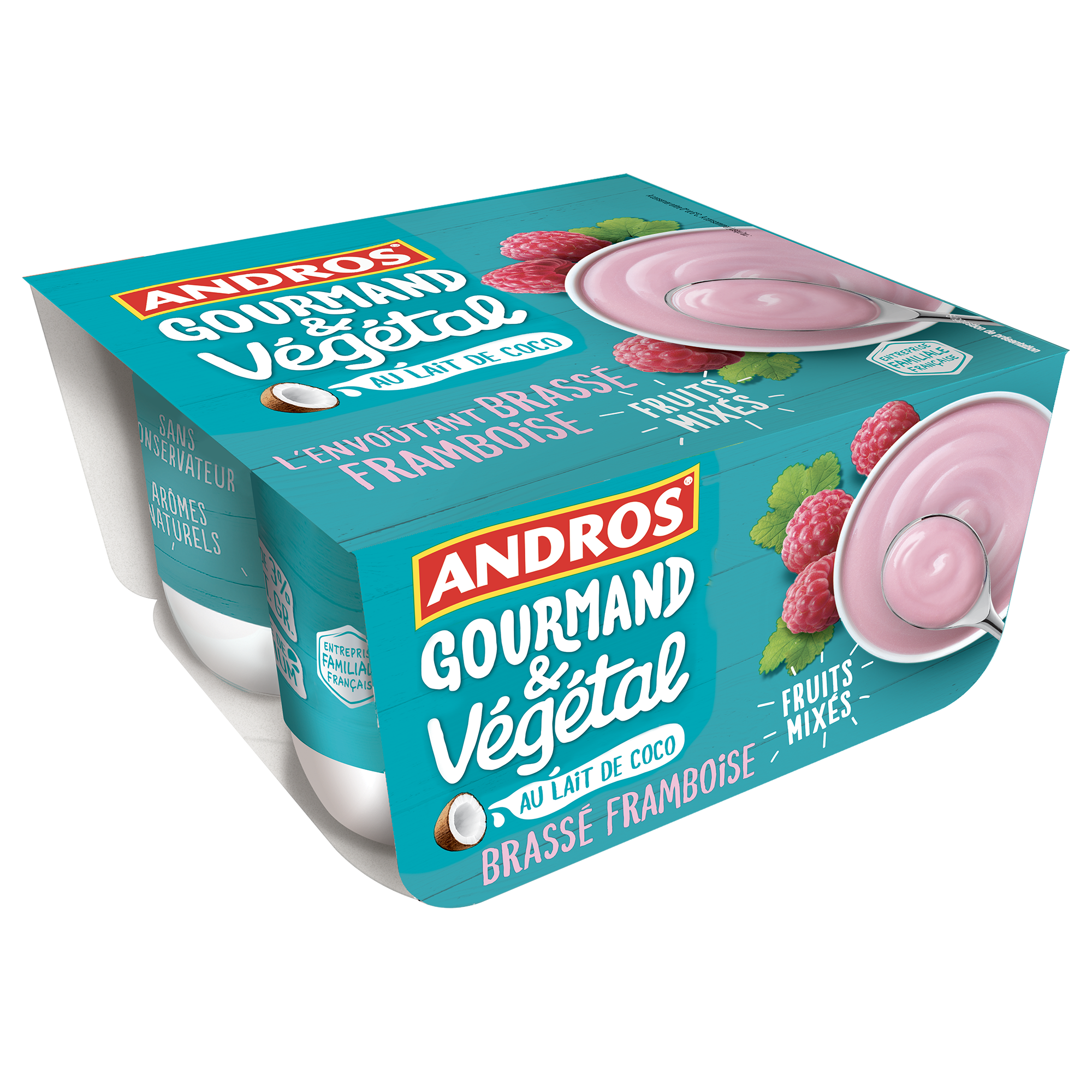Brassé framboise Andros Gourmand & Végétal