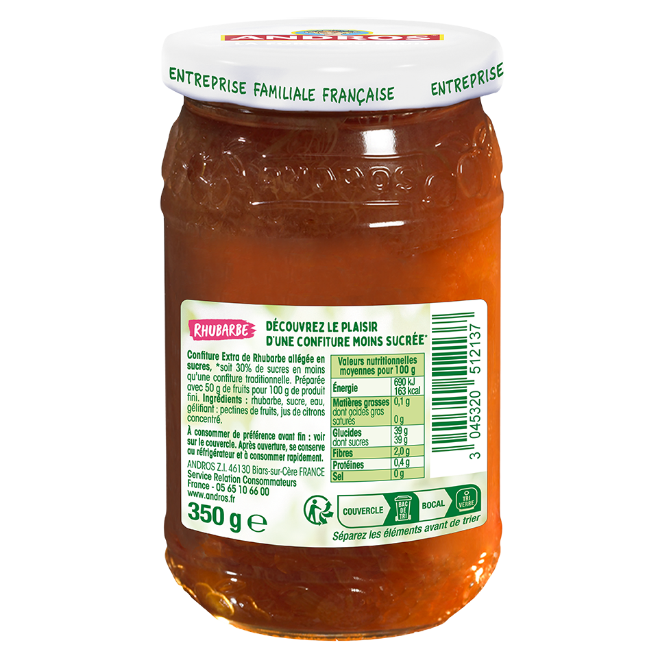 Confiture de rhubarbe