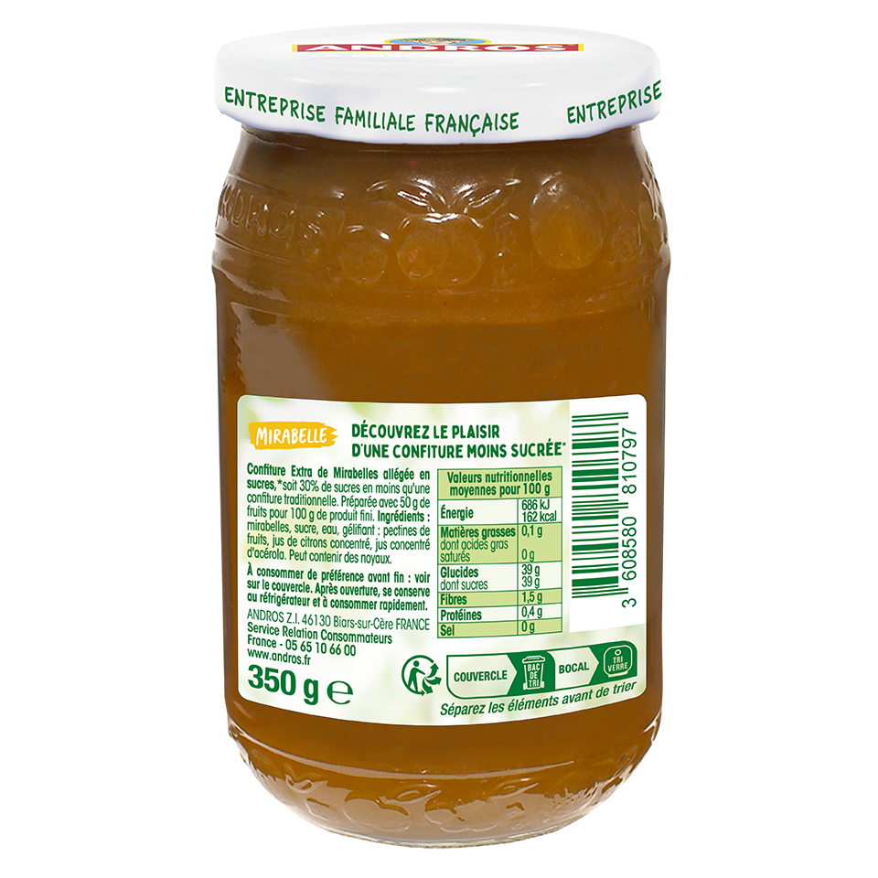 Confiture de mirabelle