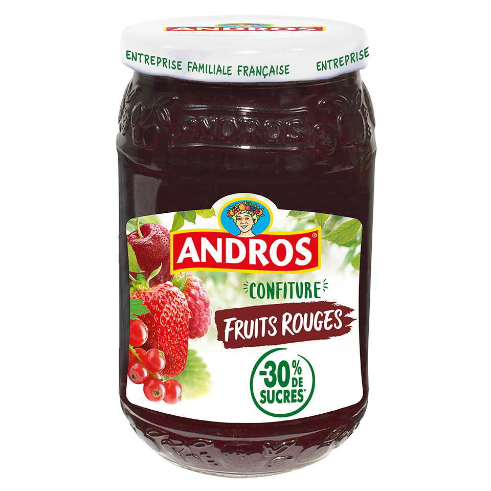 Confiture de fruits rouges