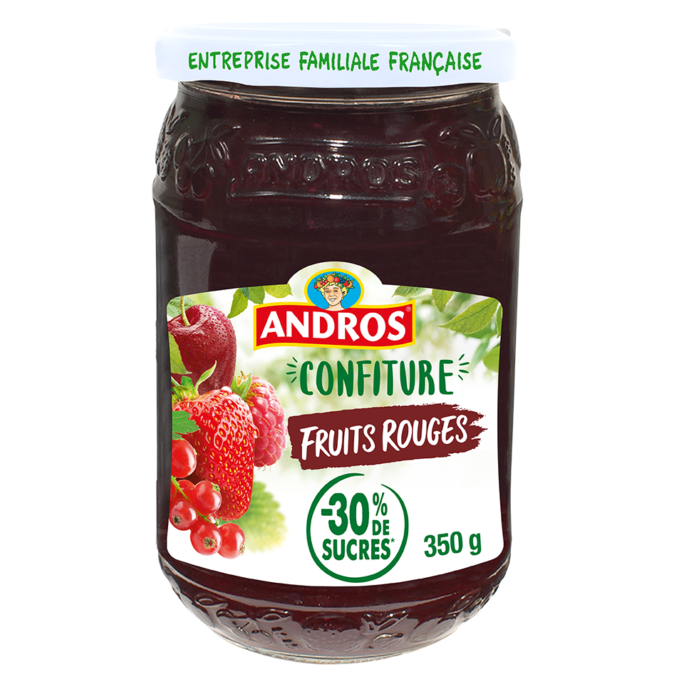 Confiture de fruits rouges