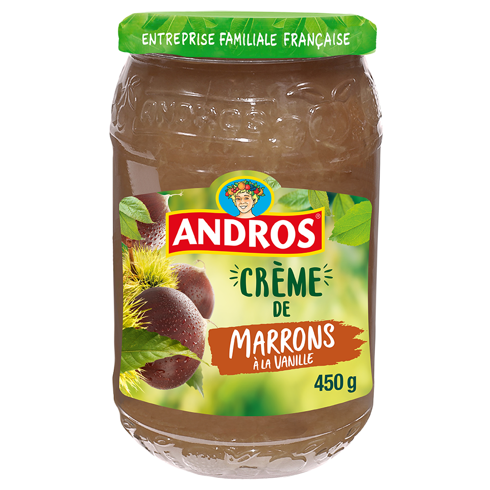 Crème de marron vanillée bqt 30 g le lot de 12