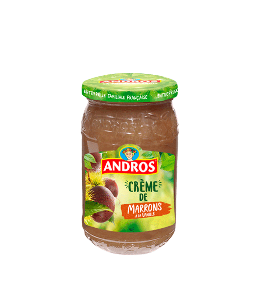 Confiture andros compote pomme allégée