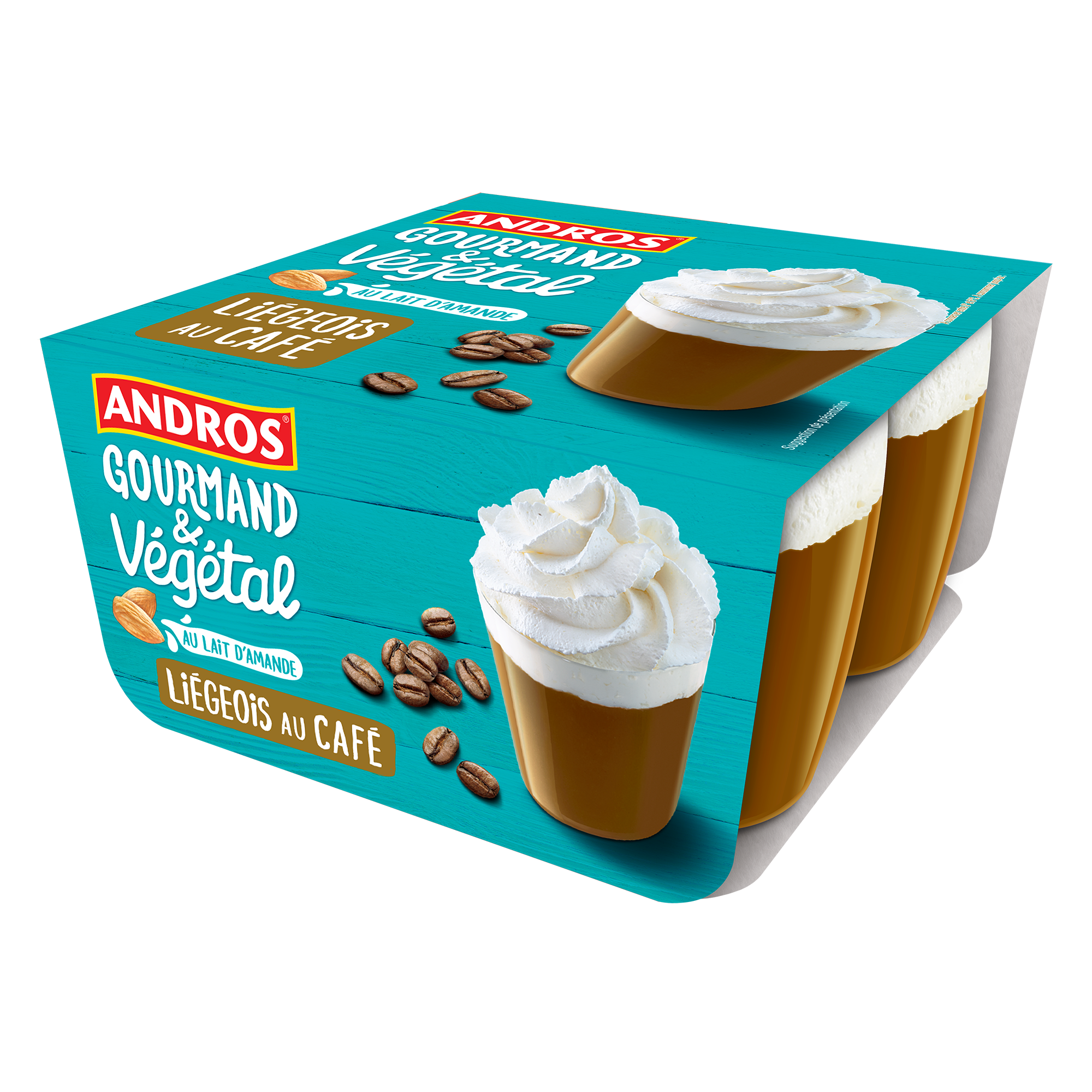 Liégeois au café Andros Gourmand & Végétal
