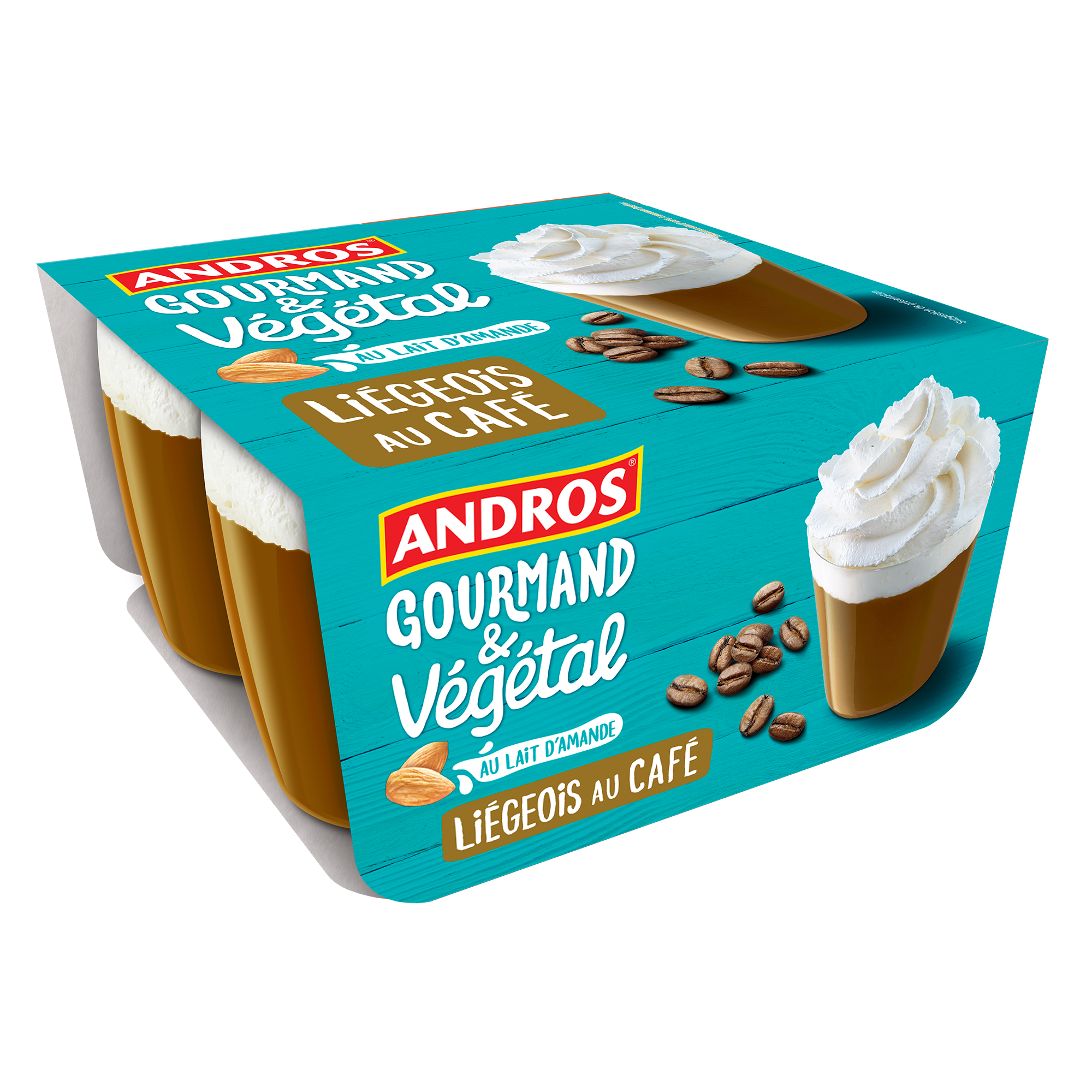 Liégeois au café Andros Gourmand & Végétal