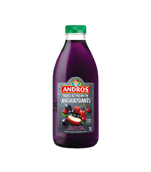 Jus de cranberry frais, Andros (1 L)