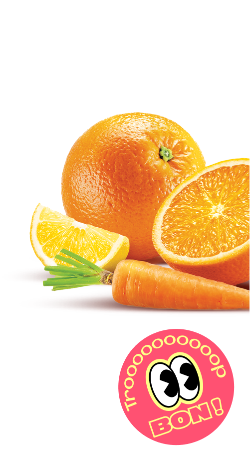 Orange citron carotte